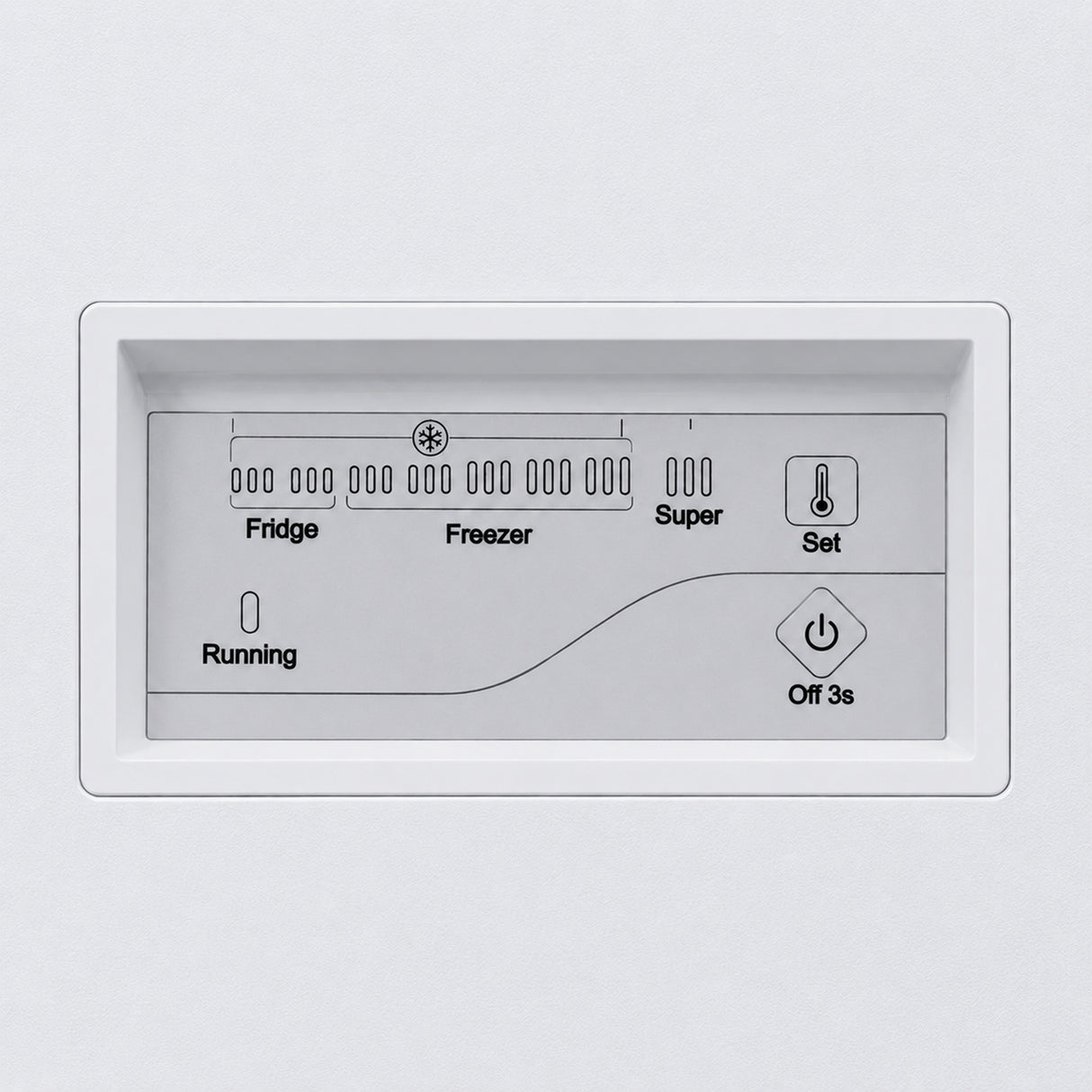 Heinner HCF-HM308INVCD Vrieskist 308 L – Convertible
