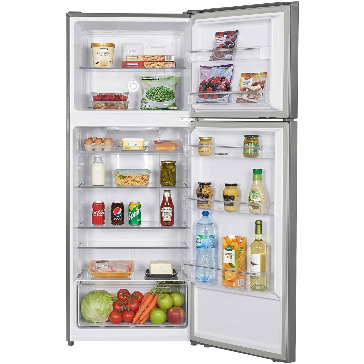 Heinner HF-HM415NFINVSD Koel-vriescombinatie 415 L – Full No Frost