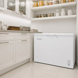 Congélateur coffre Heinner HCF-M293INVCE – 293 litres – convertible – inverter – classe énergétique E