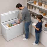 Congélateur coffre Heinner HCF-M293INVCE – 293 litres – convertible – inverter – classe énergétique E