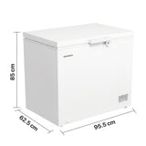 Heinner HCF-HM246INVCD Vrieskist 246 L – Convertible