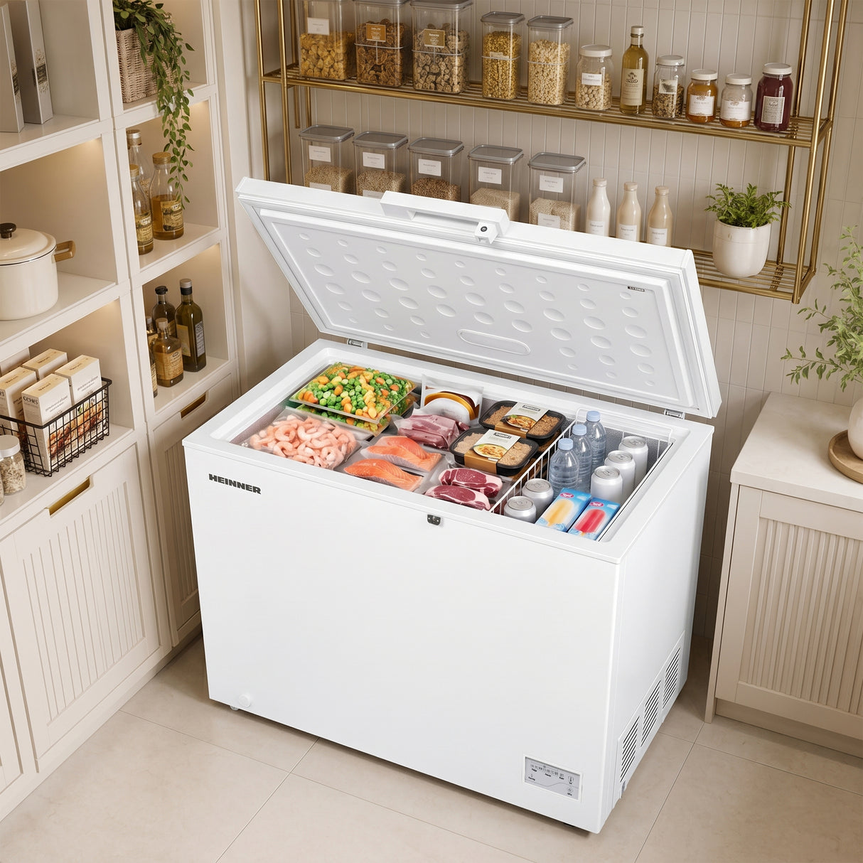 Heinner HCF-HM246INVCD Vrieskist 246 L – Convertible