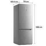 Heinner HCNF-M435INVHXE++ Koel-vriescombinatie 435 L – No Frost