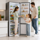 Heinner HCNF-M435INVHXE++ Koel-vriescombinatie 435 L – No Frost