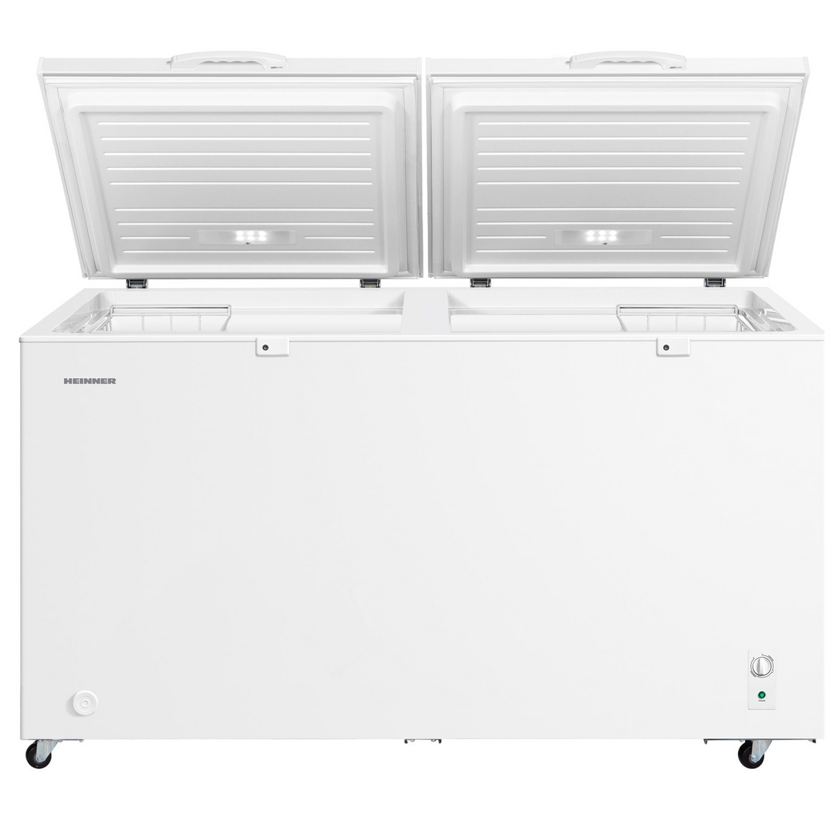 Congélateur coffre Heinner HCF-M508INVCE++ – 508 L – Convertible – Inverter