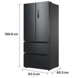 Heinner HCFD-M516INVHDXE++ French Door Amerikaanse Koelkast – 516 L – No Frost