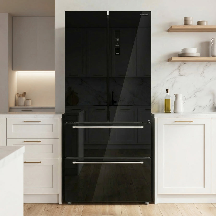 Heinner French Door American Fridge Freezer HCFD-M516INVHGBKE – 516 L – No Frost – black – image 5