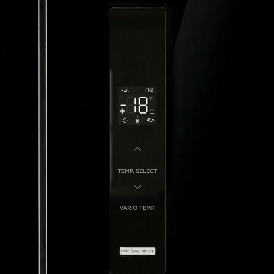Heinner French Door American Fridge Freezer HCFD-M516INVHGBKE – 516 L – No Frost – black – image 7