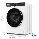 Machine à laver Heinner HWM-M814IVKA – 8 kg – 1400 tours/min – classe énergétique A – blanc