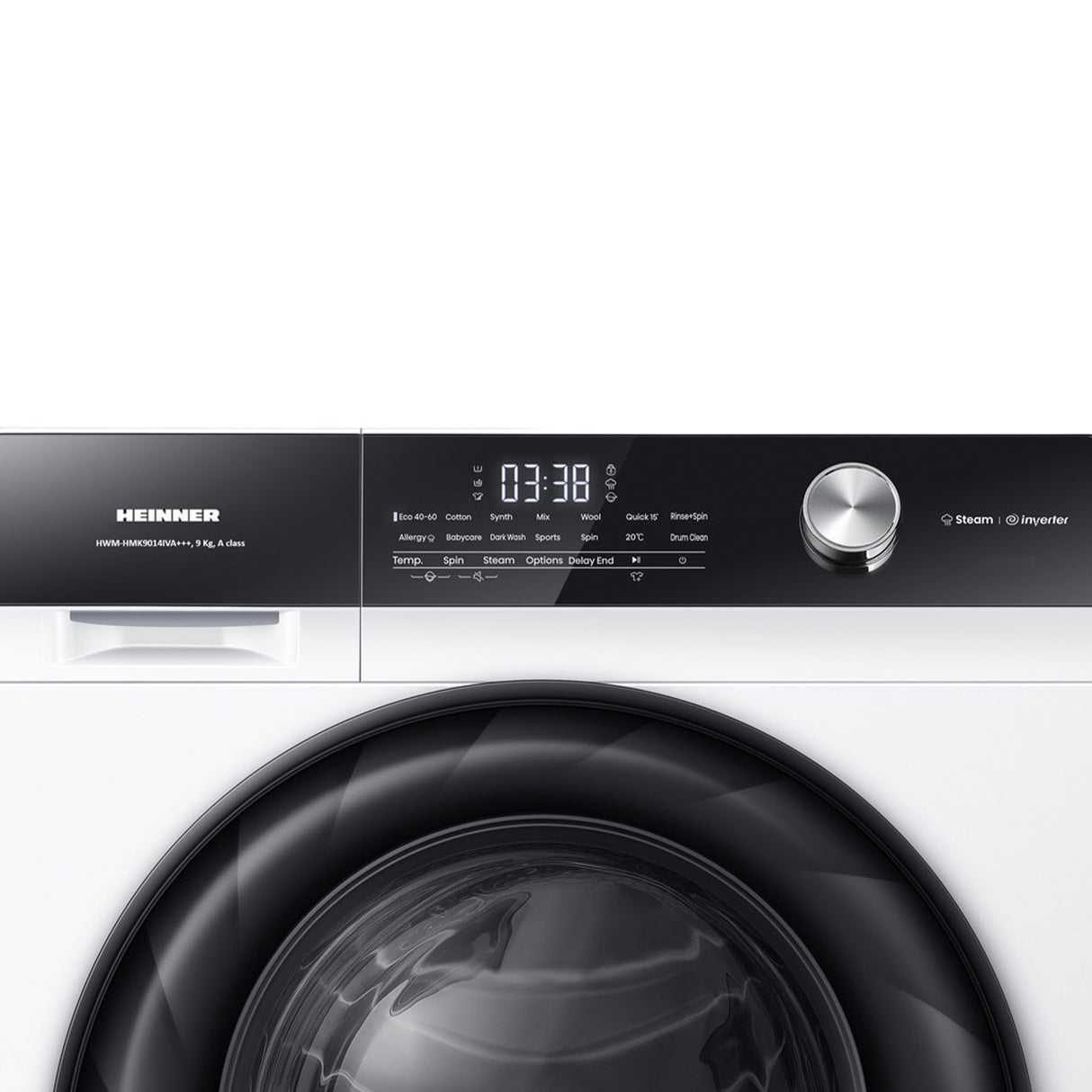 Heinner HWM-HMK9014IVA+++ Wasmachine 9 kg – 1400 RPM