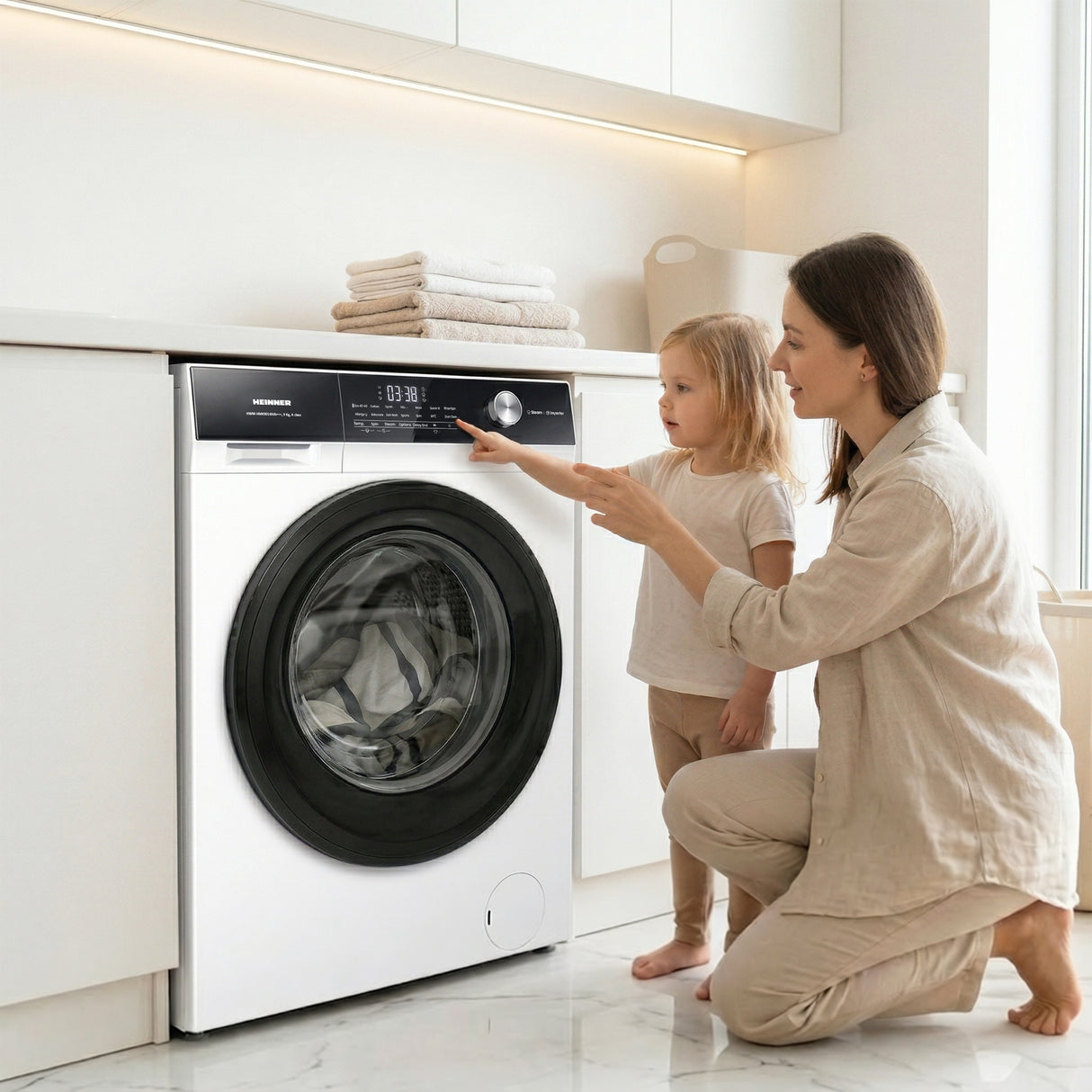 Heinner HWM-HMK9014IVA+++ Wasmachine 9 kg – 1400 RPM