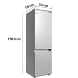 Heinner HC-BIM271INVE++ 271 L Inbouw Koel-vries – SuperCool - SuperFreeze