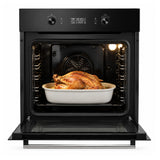 Four encastrable Heinner HBO-M709GCDRC-GBK – 70 litres – chaleur tournante – gril – touch – noir