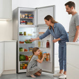 Frigo congélateur Heinner HF-M294SE++ – 294 L – Porte réversible