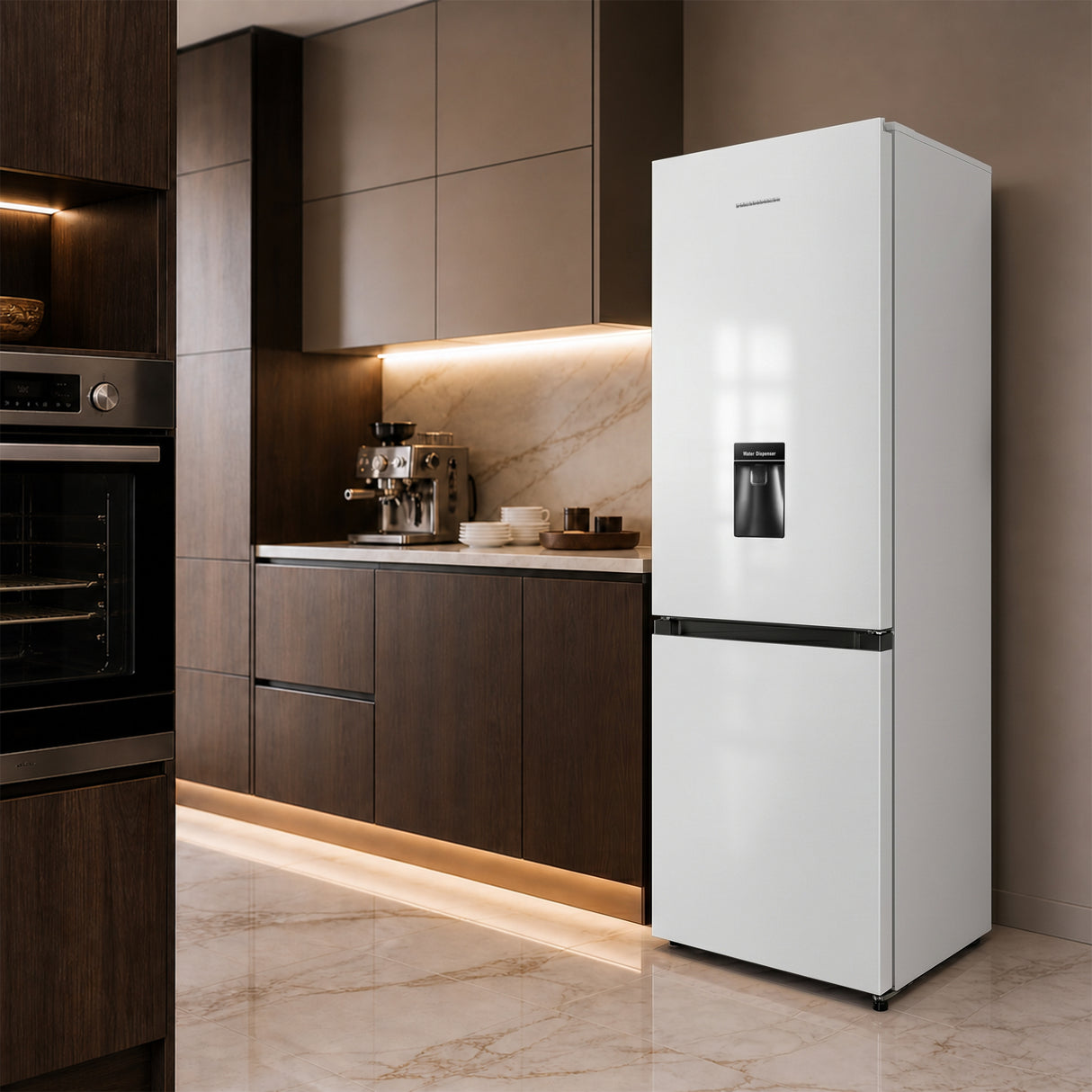 Heinner HC-HS268WDE++ Koel-vriescombinatie 268 L – Waterdispenser
