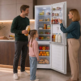 Heinner HC-HS268WDE++ Koel-vriescombinatie 268 L – Waterdispenser