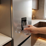 Heinner HC-HS268SWDE++ Koel-vriescombinatie 268 L – Waterdispenser