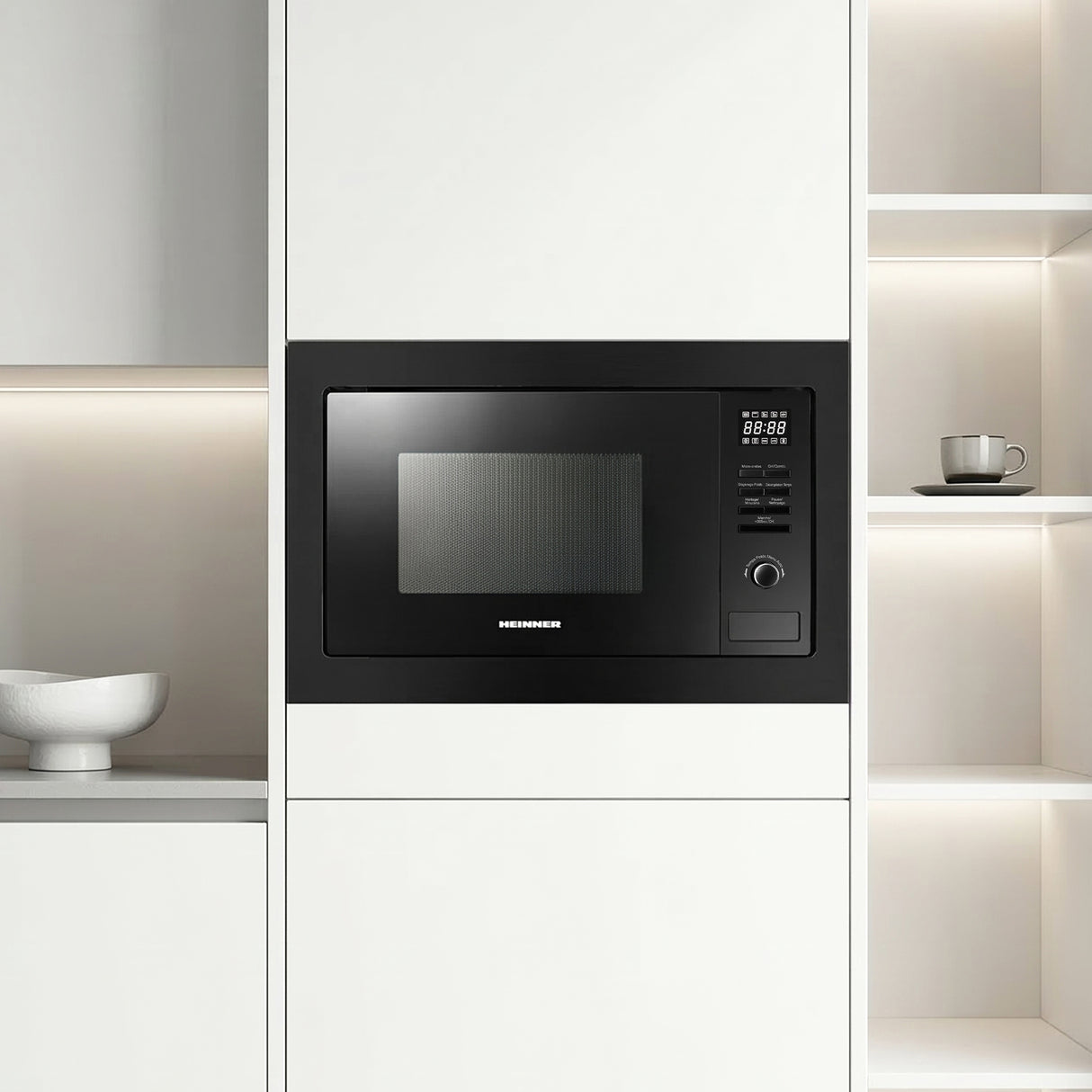 Micro-ondes Heinner HMW-MDBI25GDBK – 25 L – gril – numérique – noir