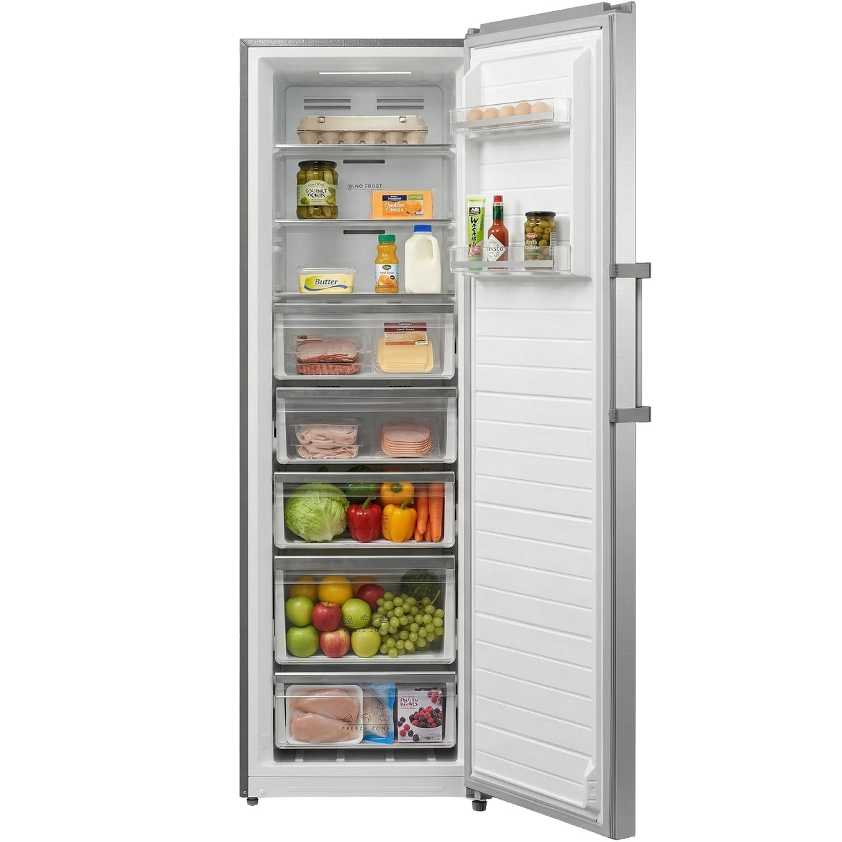 Heinner HFF-M272NFCXE++ Vriezer 272 L – No Frost – Convertible – Super Freeze