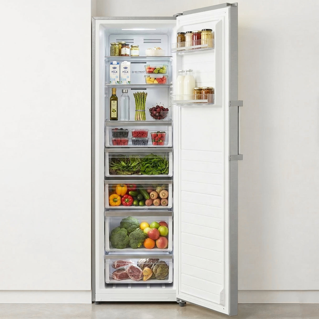 Heinner HFF-M272NFCXE++ Vriezer 272 L – No Frost – Convertible – Super Freeze
