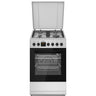 Cuisinière à gaz Heinner HFSC-S65MIXFD-SL – 4 brûleurs – four électrique avec gril
