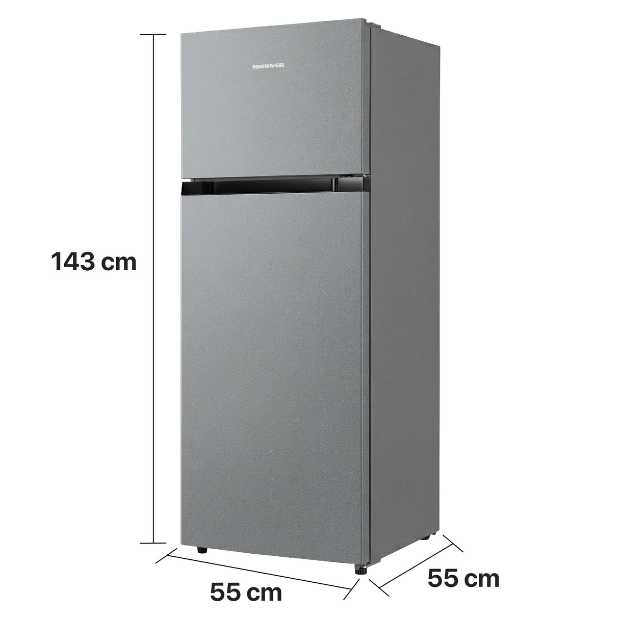 Heinner HF-M24ESE++ Koel-vriescombinatie 204 L