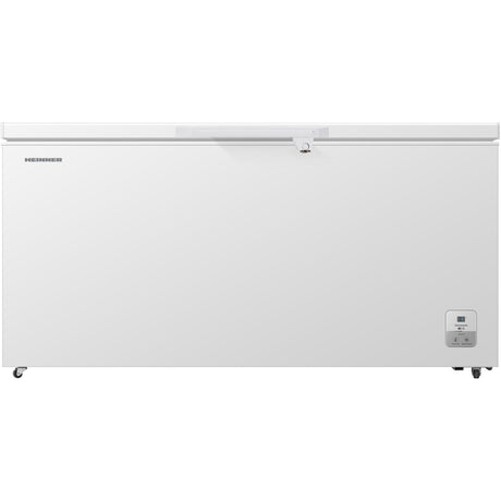Congélateur coffre Heinner HCF-HS500EE – 500L – moteur inverter – super congélation – photo du produit