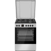 Cuisinière à gaz Heinner HFSC-S66FDC-BIX – 4 Brûleurs – Four 6 Fonctions – Gril