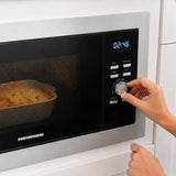 Micro-ondes Heinner HMW-BI2360SS – encastrable – 23 litres – gril – LED – inox