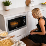 Micro-ondes Heinner HMW-BI2360SS – encastrable – 23 litres – gril – LED – inox