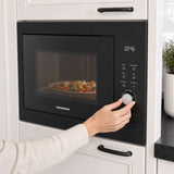 Micro-ondes Heinner HMW-BI2360BK – 23 L – Gril – LED – Sécurité enfant