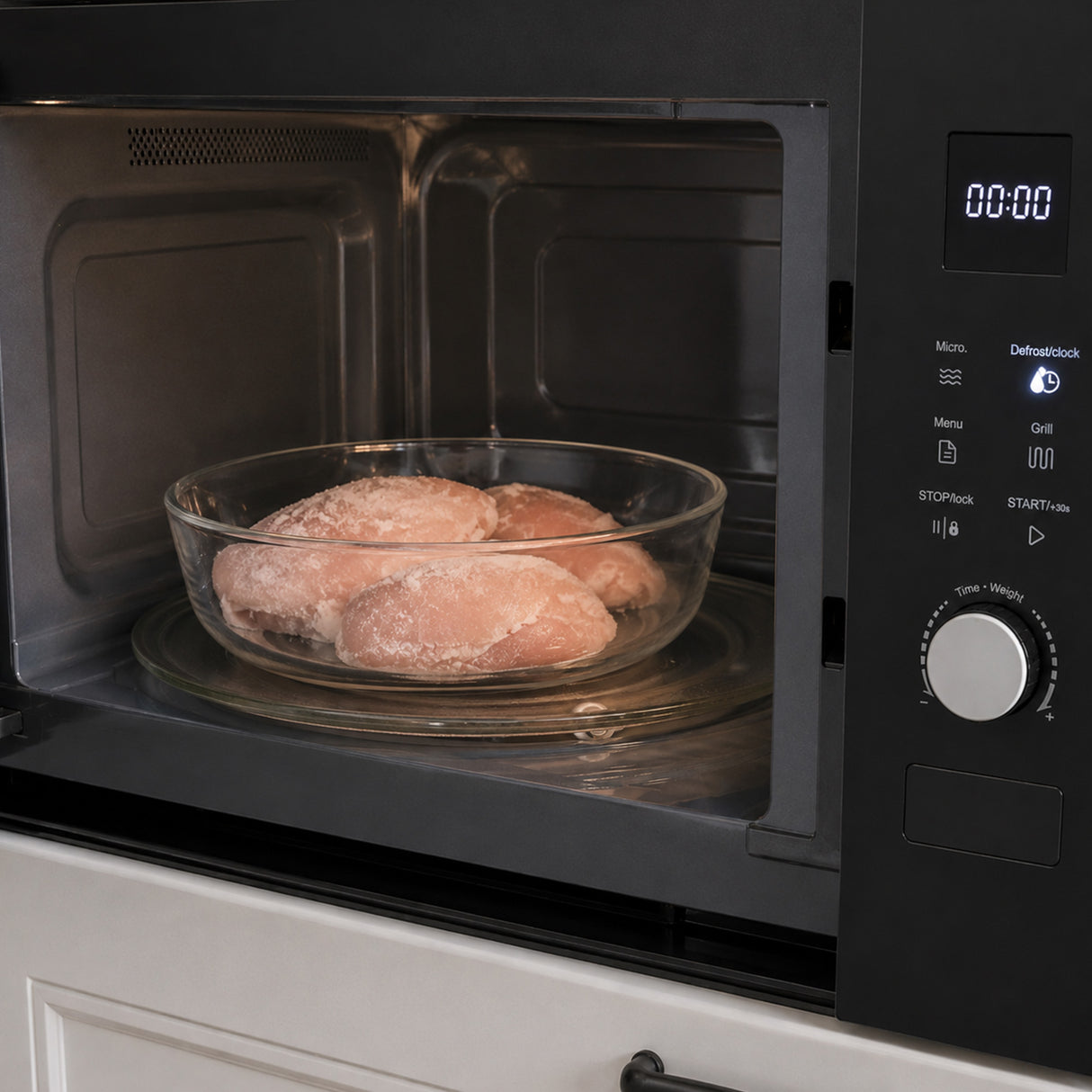 Micro-ondes Heinner HMW-BI2360BK – 23 L – Gril – LED – Sécurité enfant