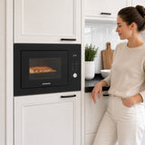 Micro-ondes Heinner HMW-BI2360BK – 23 L – Gril – LED – Sécurité enfant