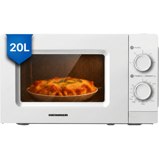 Micro-ondes Heinner HMW-MD20MWH – 20 litres – 700 W – blanc