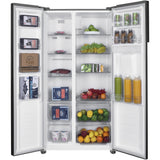 Heinner HSBS-HM439NFINVXWDD Side-by-Side Koelkast 439L No Frost Waterdispenser Inverter  Look