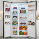 Heinner HSBS-HM439NFINVXWDD Side-by-Side Koelkast 439L No Frost Waterdispenser Inverter  Look