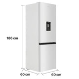 Heinner HCNF-HM291WDE++ Koel-vries 291 L – No Frost – Waterdispenser