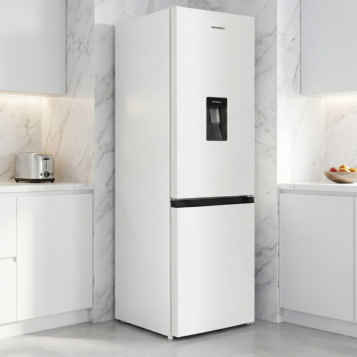 Heinner HCNF-HM291WDE++ Koel-vries 291 L – No Frost – Waterdispenser