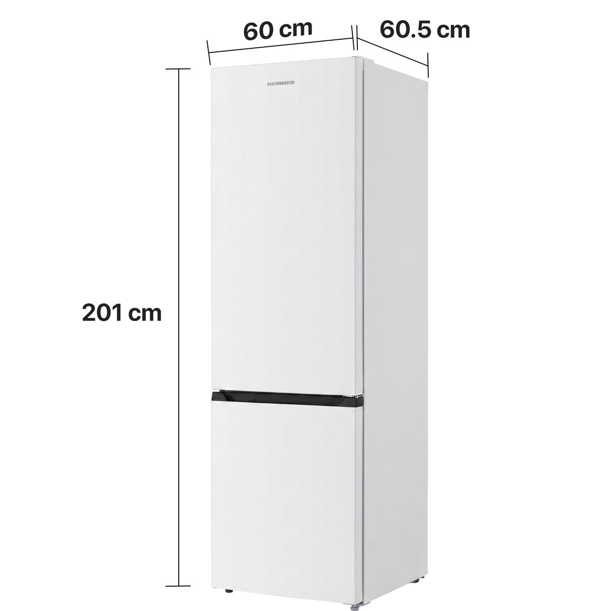Heinner HCNF-HM326INVD Koel-vries 326 L – No Frost