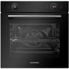 Heinner  HBO-M7210GCDRC-GBK Inbouw Oven 72L Grill Conventioneel Zwart Glas