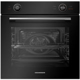 Heinner  HBO-M7210GCDRC-GBK Inbouw Oven 72L Grill Conventioneel Zwart Glas