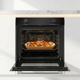 Heinner  HBO-M7210GCDRC-GBK Inbouw Oven 72L Grill Conventioneel Zwart Glas
