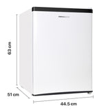 Frigo minibar Heinner HMB-M66E – 66 litres – mécanique thermostat – porte réversible – blanc – 5 ans de garantie