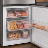 Frigo congélateur Heinner HCNF-HM291INVXWDE – 291 L – No Frost – Inverter – Distributeur d’eau – inox – 5 ans de garantie