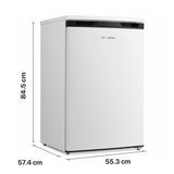Heinner Under Counter Fridge HF-M113E – 113 L – LED lighting – reversible door – white – energy rating E