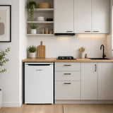 Heinner Under Counter Fridge HF-M113E – 113 L – LED lighting – reversible door – white – energy rating E