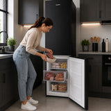 Frigo congélateur Heinner HCNF-HM253INVBKE – Full No Frost – compresseur inverter – Noir