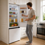 Frigo congélateur Heinner HCNF-HM253INVE – 253 litres – No Frost – Inverter – Commande électronique – blanc – 5 ans de garantie