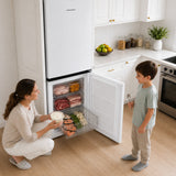 Frigo congélateur Heinner HCNF-HM253INVE – 253 litres – No Frost – Inverter – Commande électronique – blanc – 5 ans de garantie