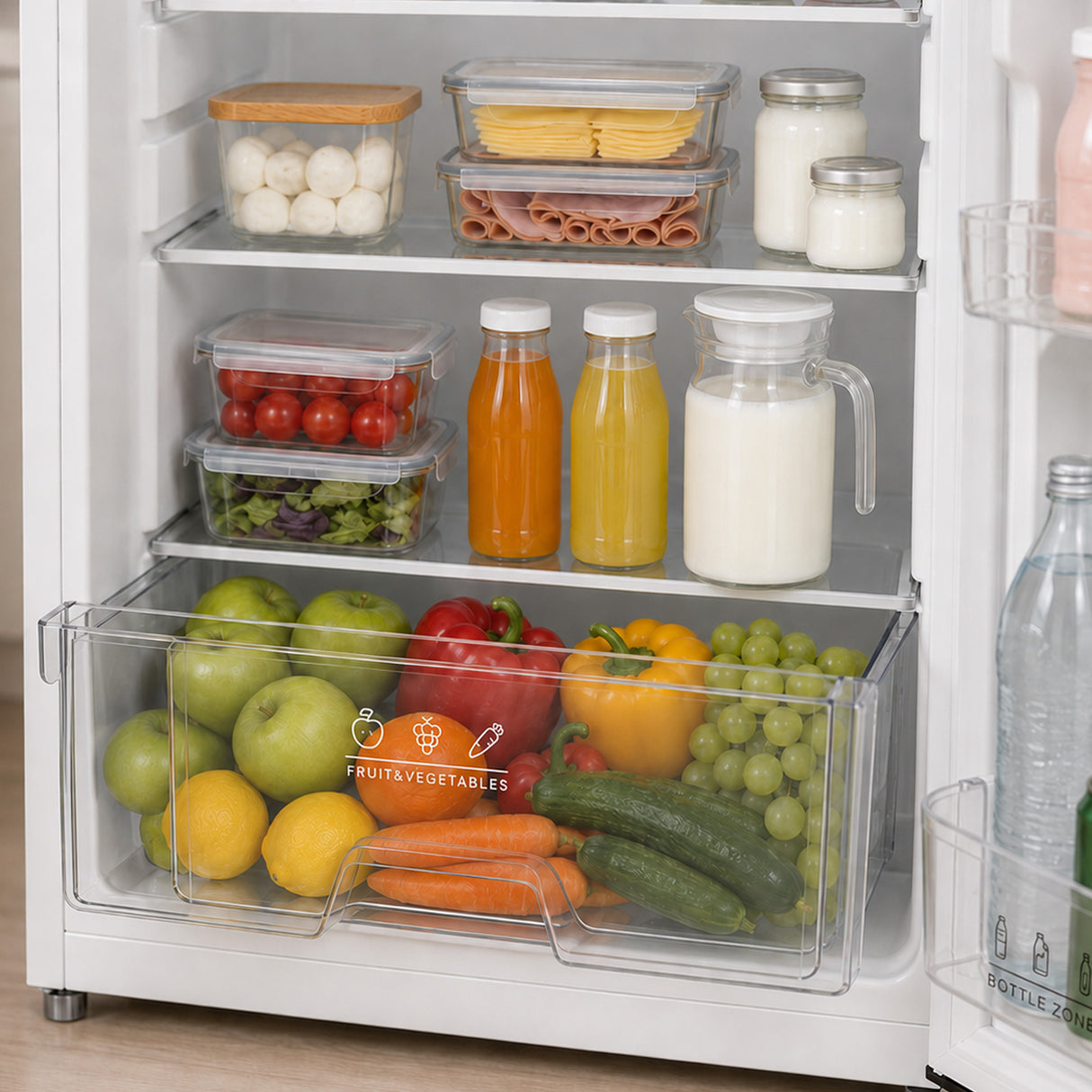 Frigo table top Heinner HF-M131E – 131 L – mécanique thermostat – porte réversible – blanc – 5 ans de garantie
